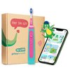 GUM Playbrush JUNIOR 6+, smarte elektrische Schallzahnbürste für Kinder ab 6 Jahren