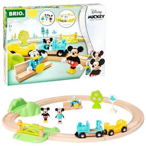 Brio World 32277 Micky Maus Eisenbahn-Set - Empfohlen ab 3 Jahren