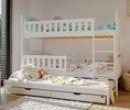 Kids Collective Hochbett mit Ausziehbett