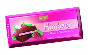 Böhme Himbeer Creme-Schokolade, 10er Pack (10 x 100 g)