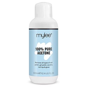 Mylee 100% Reines Aceton, UV Nagellackentferner - Entfernt Nagellack, Gel Nagellack, Acryl, Nageltip