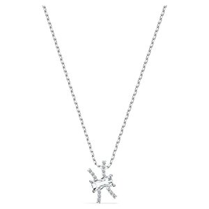 Swarovski Zodiac II Anhänger, Fische, Weiss, Metallmix
