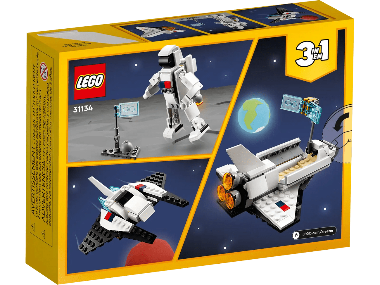 LEGO Creator 3in1 Spaceshuttle