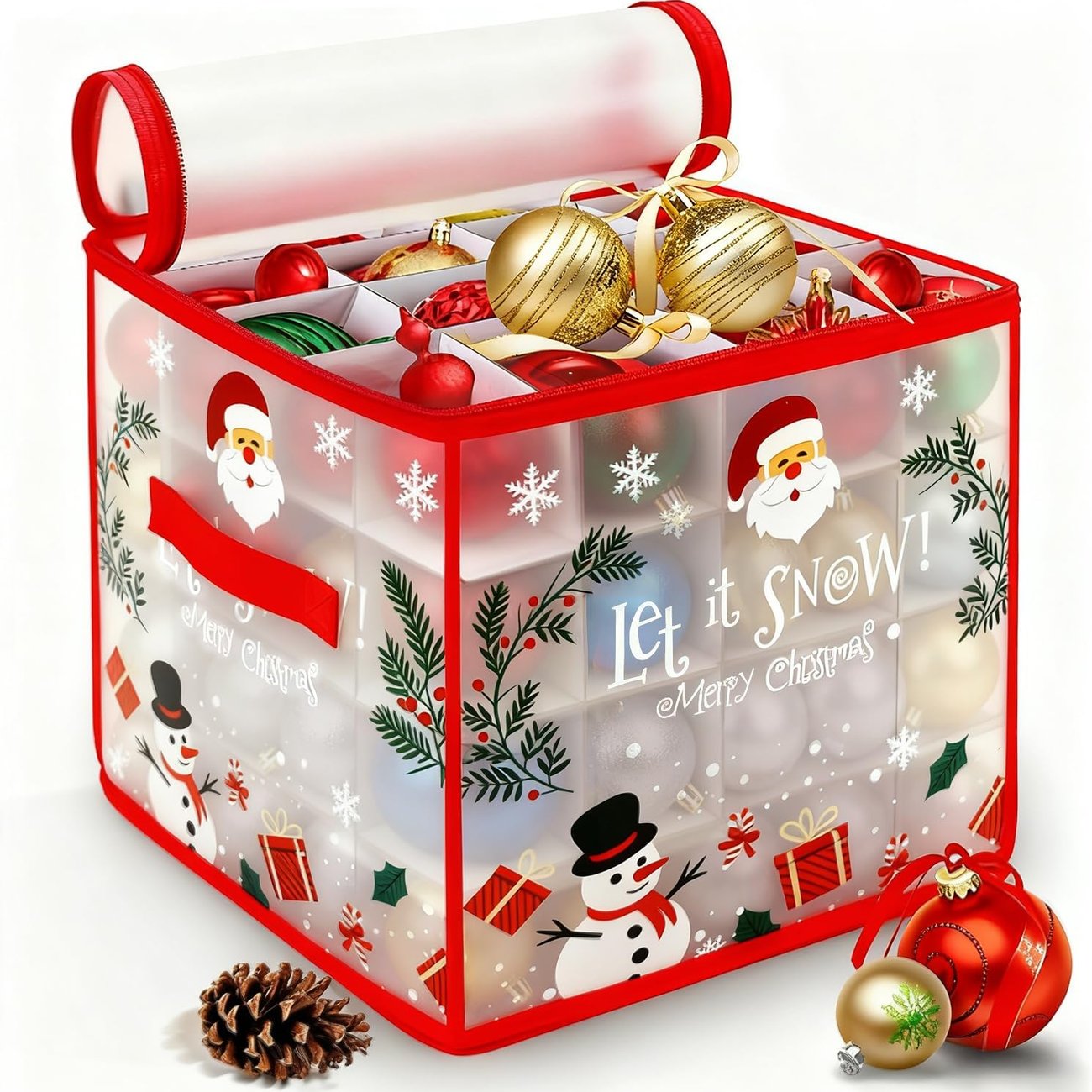 ZEXUPORIUM Weihnachtskugeln Aufbewahrung