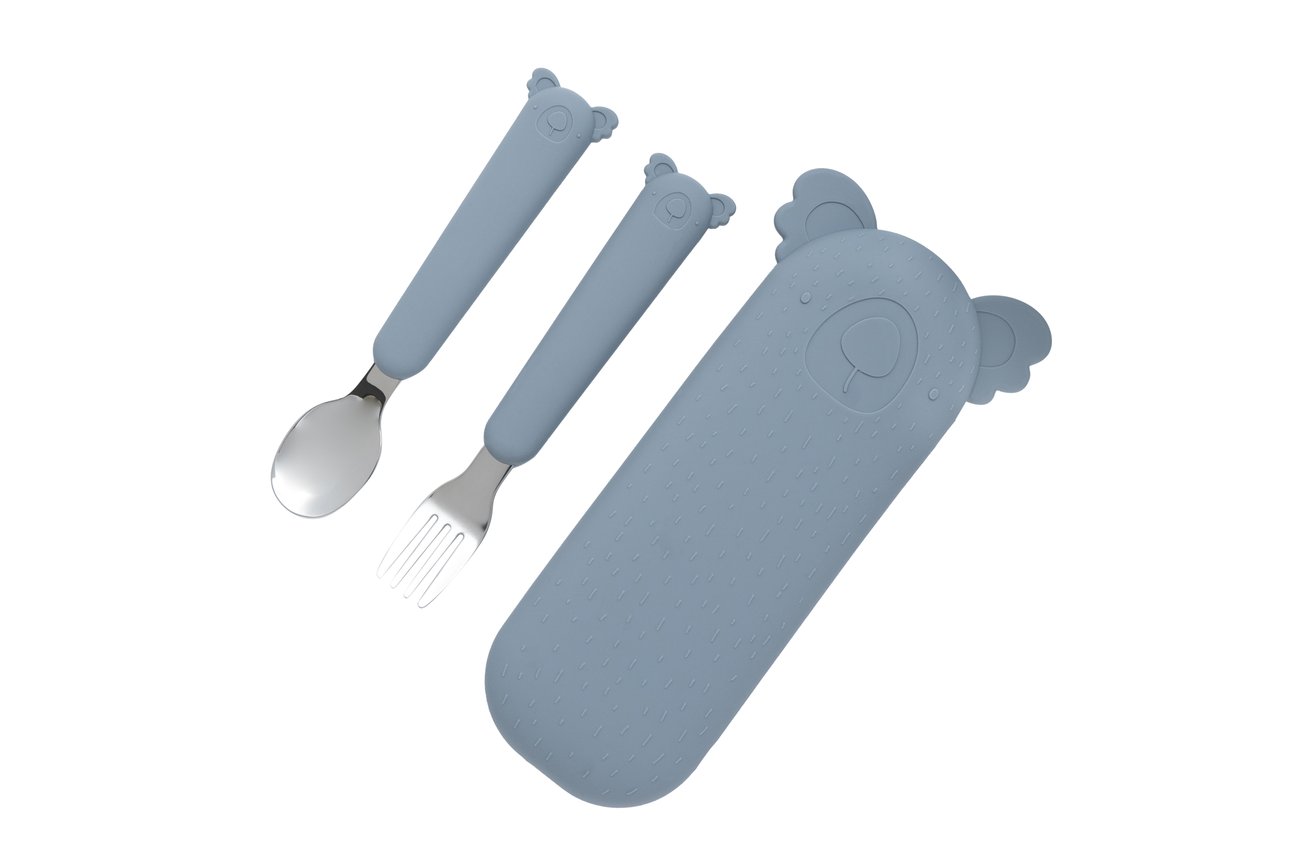 Besteckset mit Etui