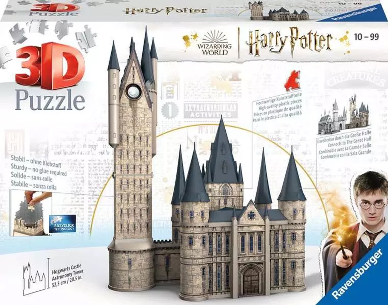 RAVENSBURGER 3D-Puzzle, Harry Potter Hogwarts