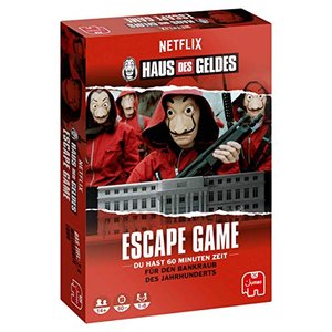 Jumbo Spiele Haus des Geldes - Das Escape Game zur Serie - Escape Room Spiel ab 14 Jahren