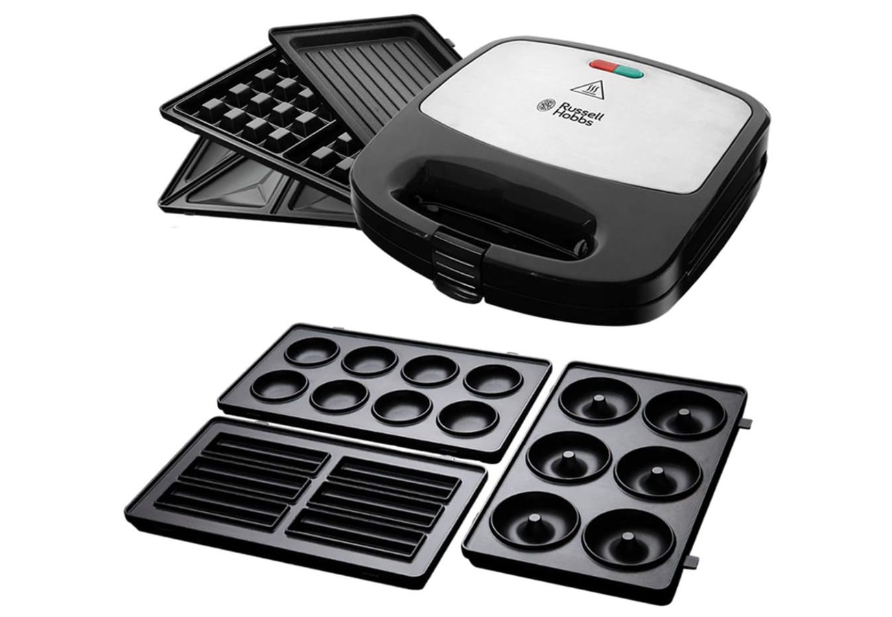 Russell Hobbs Multifunktionsgerät [Sandwich Maker, Waffeleisen, Kontaktgrill]