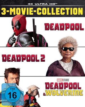 Deadpool: 3-Movie-Collection (4K Ultra HD) [Blu-ray]