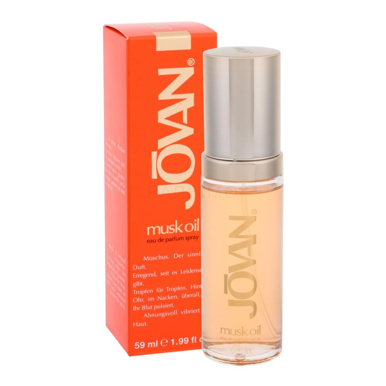 Jovan Musk Oil, Eau de Parfum Spray, 1er Pack (1 x 59ml)