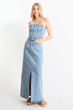 CLOCKHOUSE - Jeans-Bandeau-Kleid