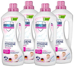 Impresan Hygiene-Spüler Sensitiv: Wäsche Desinfektion ohne Duft- und Farbstoffe – Hygienespüler - 4 