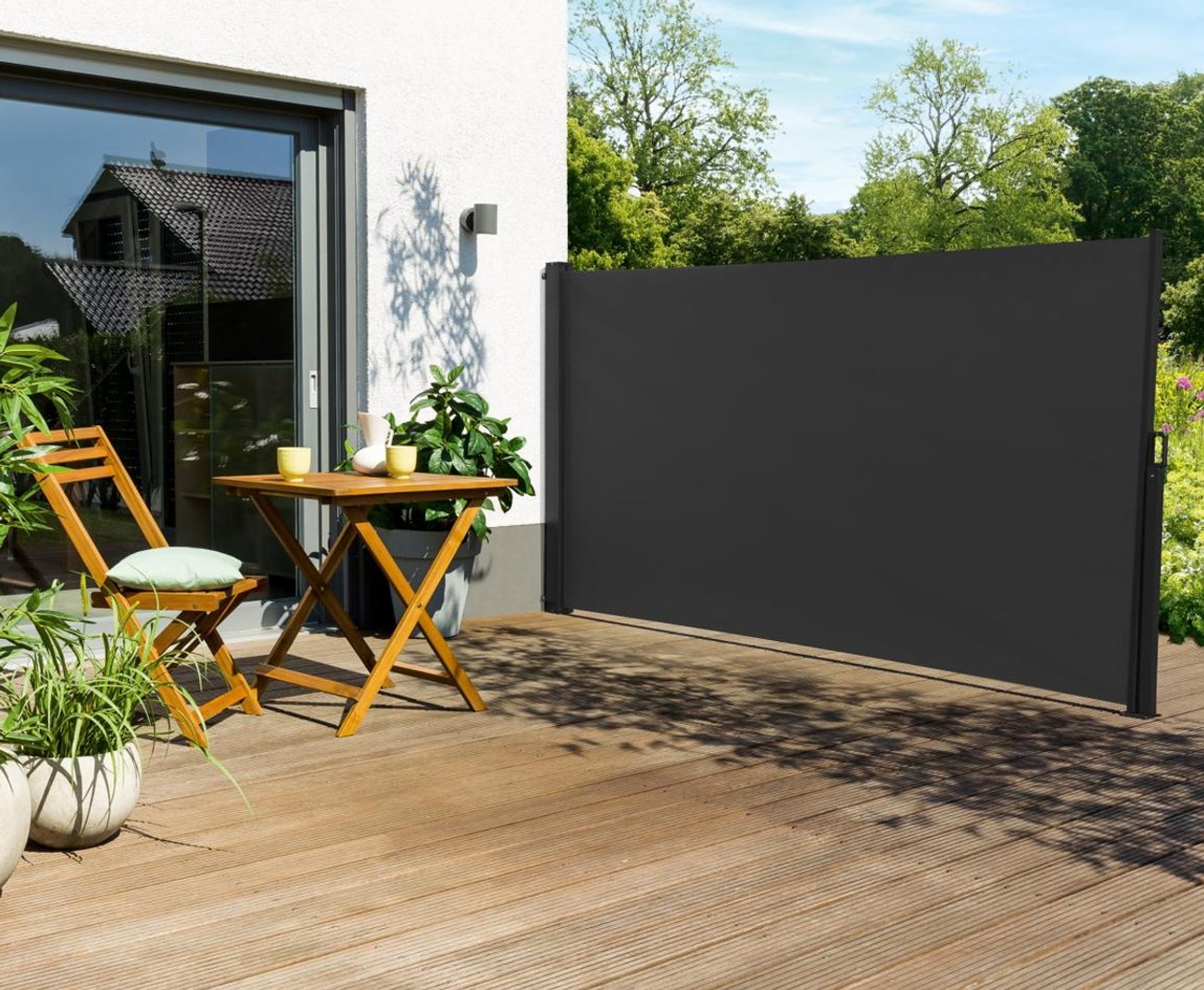 Seitenmarkise, 300 x 160 cm, ausziehbar