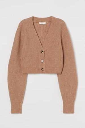 Gerippter Cardigan