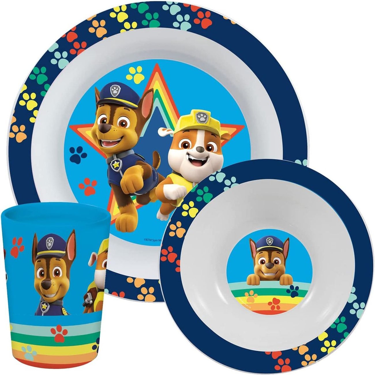 Paw Patrol 3-tlg. Frühstücksset