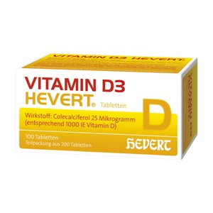 VITAMIN D3 HEVERT 1000 IE*