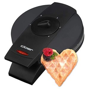 Cloer 1620 Waffeleisen für klassische Herzwaffeln