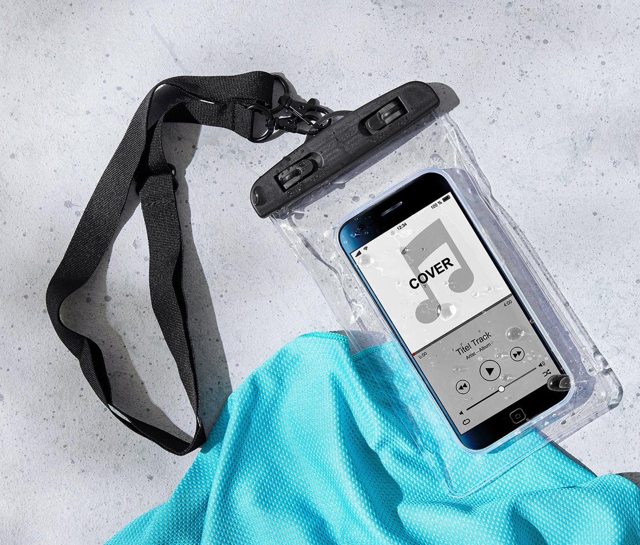Wasserdichte Smartphone-Hülle