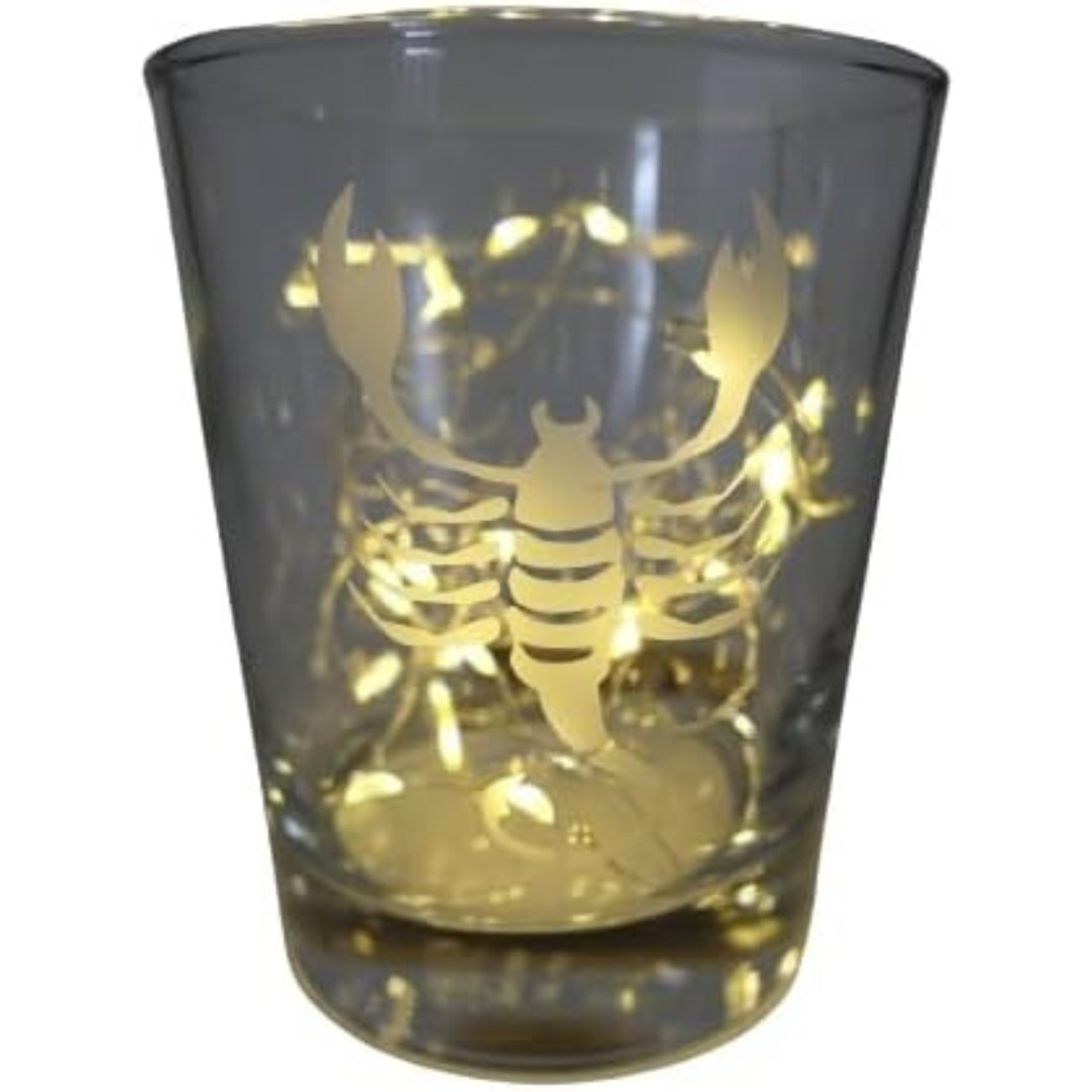 Teelicht Glas Sternzeichen