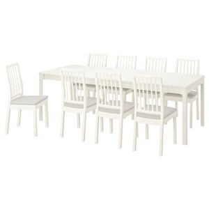 EKEDALEN / EKEDALEN Tisch und 8 Stühle