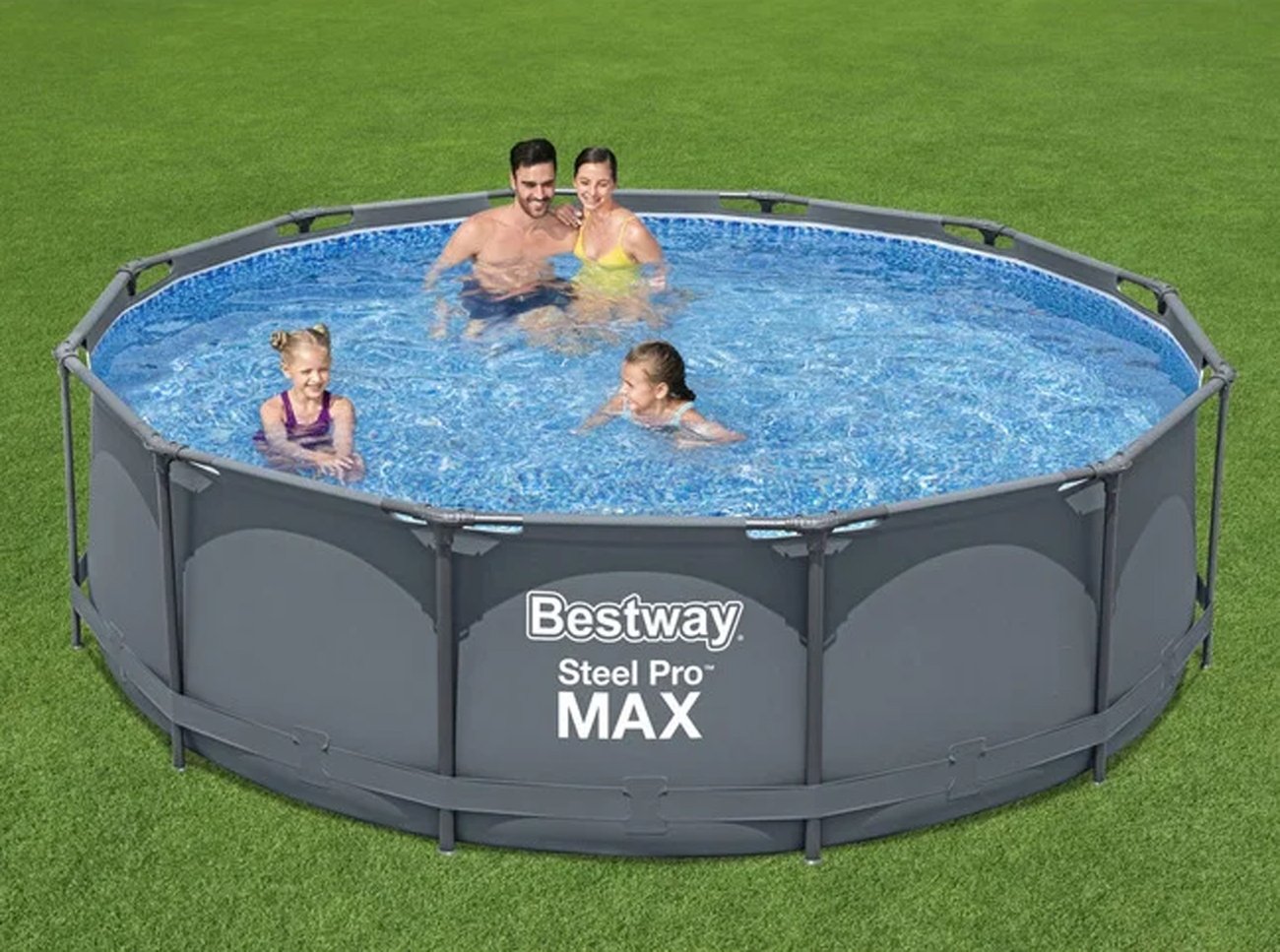 Pool »Steel Pro Max«, Ø 366 x 100 cm