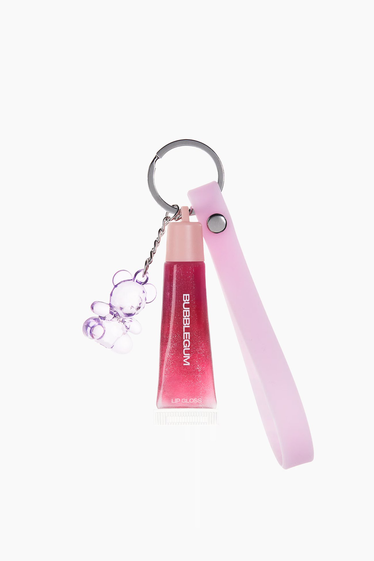 Charm-Schlüsselanhänger mit Lipgloss
