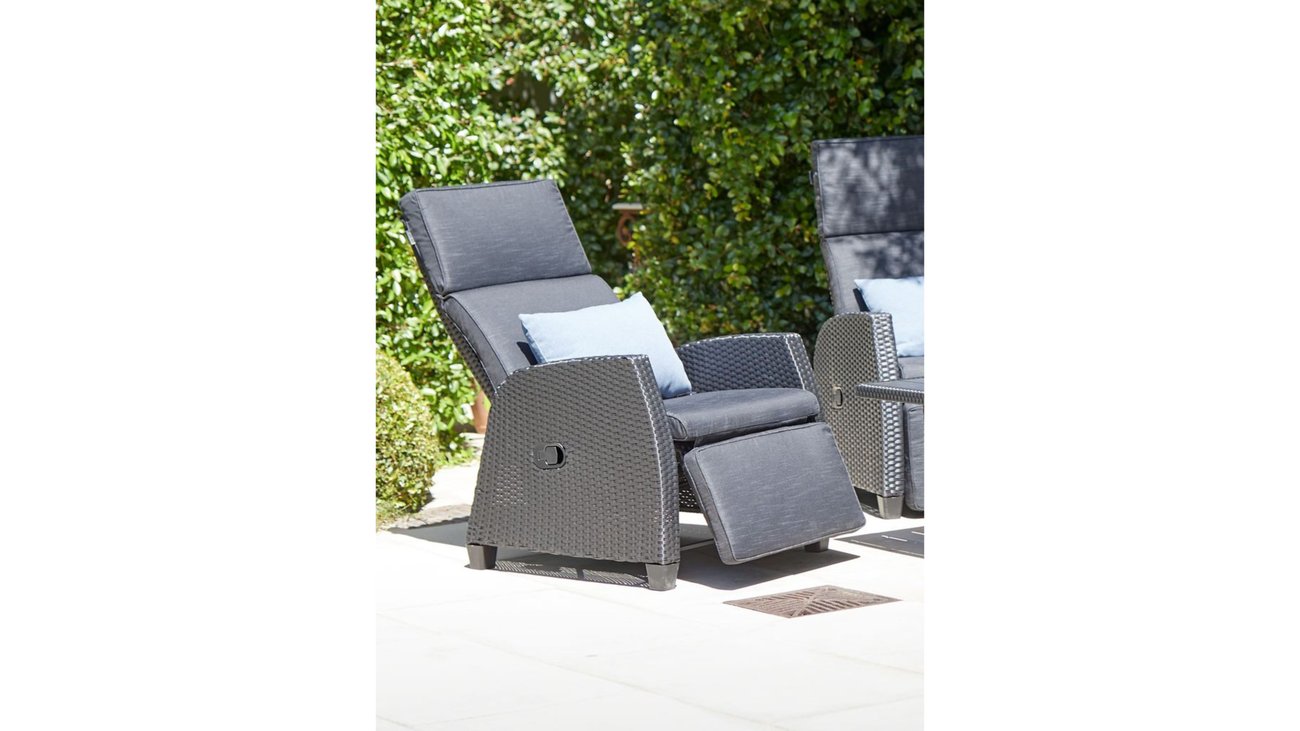 Lounge-Sessel DOVRE B66xH102xT80 schwarz