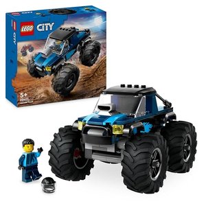 City Blauer Monstertruck