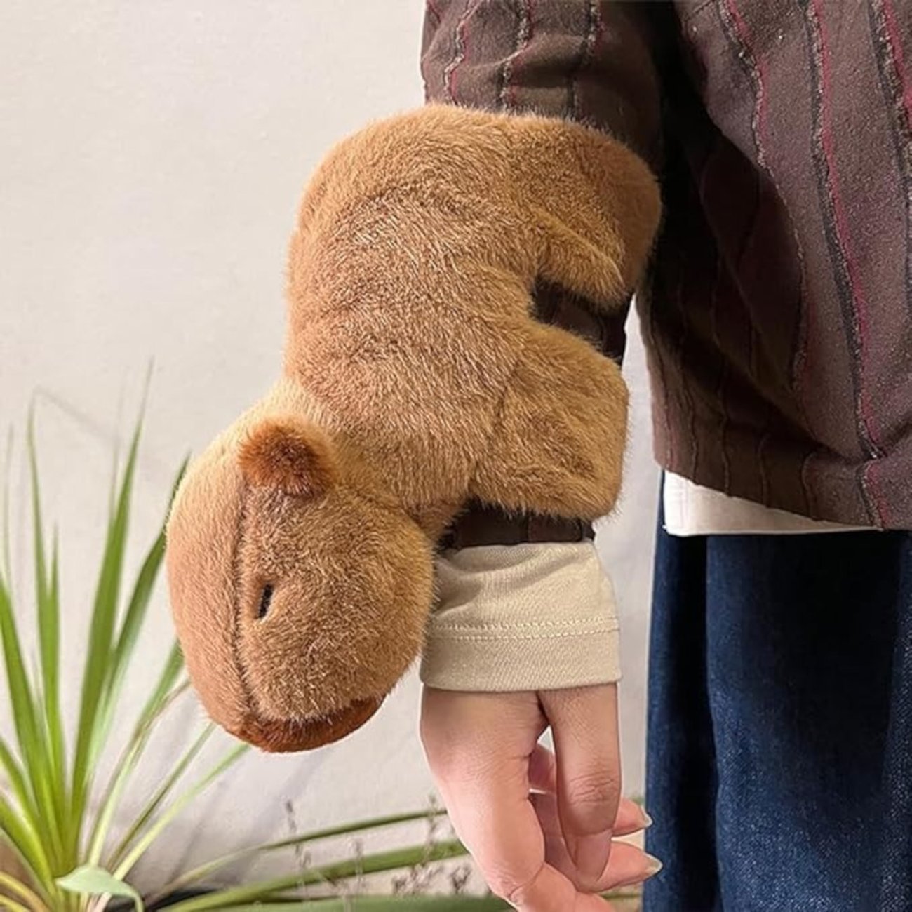 XPJBKC Capybara Schnapparmband