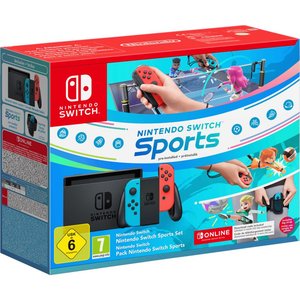 Nintendo Switch + Nintendo Switch Sports-Set + 12 Monate Switch Online