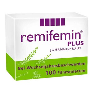 remifemin PLUS Johanniskraut Filmtabletten, 100 St Filmtabletten