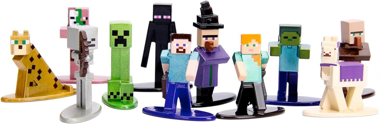 Minecraft Nano Actionfiguren