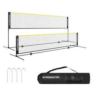 SANGMUCEN 3m Netz für Badminton oder Volleyball