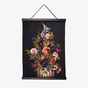 Wandbehang Vintage Flowers