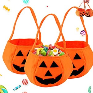 Halloween Kürbis Candy Bag,3 Stück