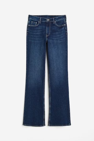 Bootcut High Jeans - Blau - Damen