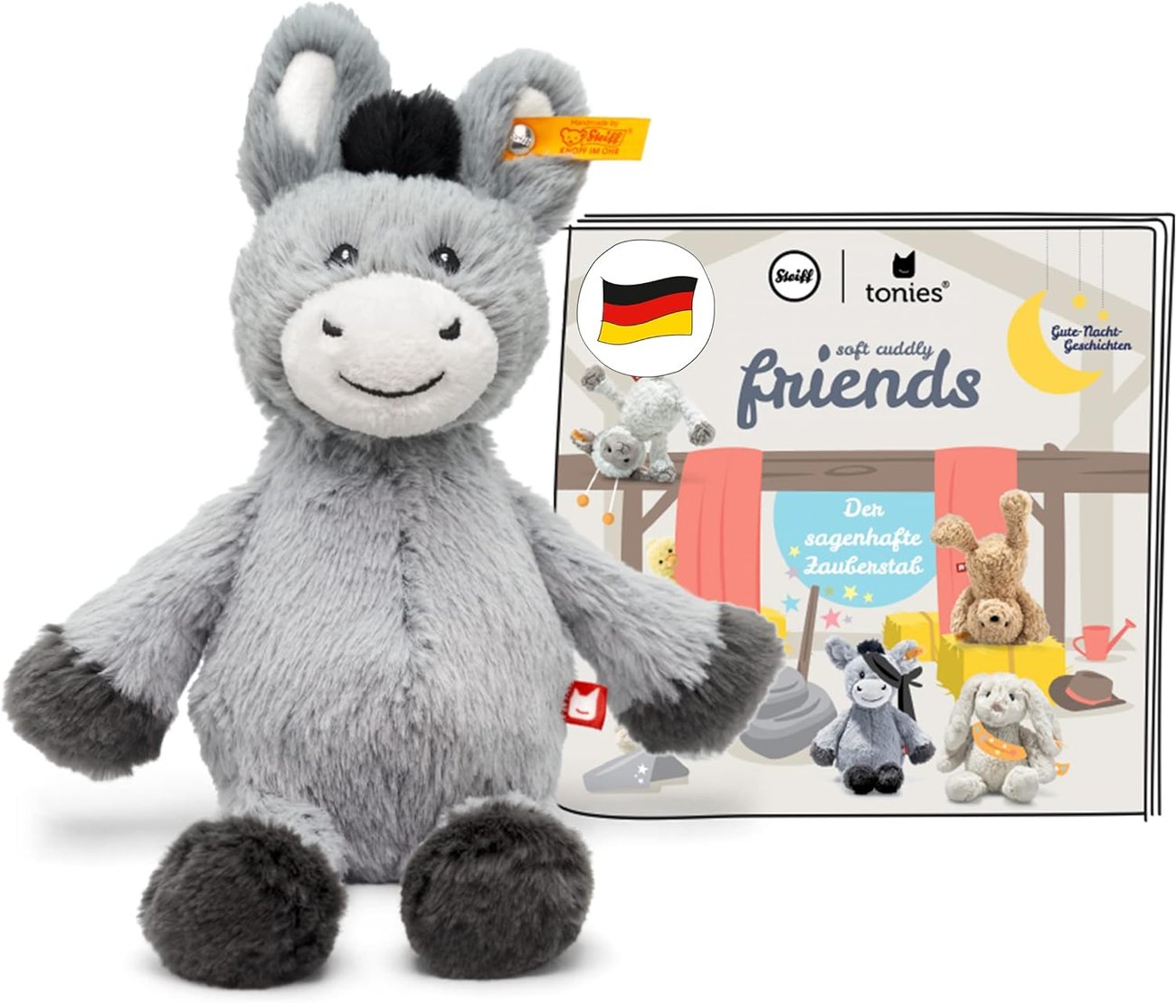 tonies Hörfiguren für Toniebox, Steiff Soft Cuddly Friends mit Hörspiel