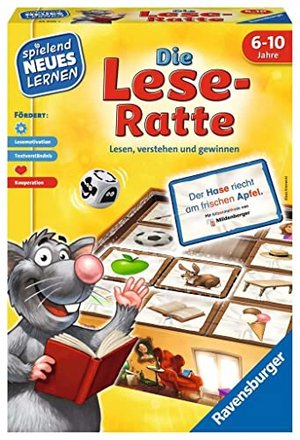 Ravensburger 24956 - Die Lese-Ratte - Spielen und Lernen für Kinder