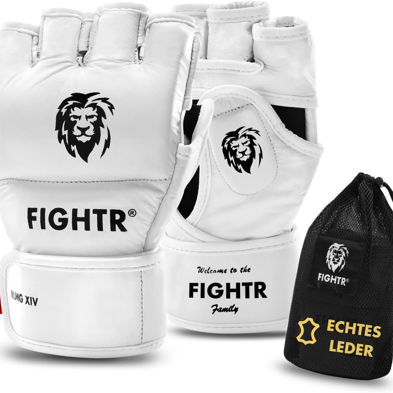 FIGHTR Echtleder-Handschuhe