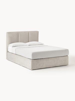 Boxspringbett Oberon in Beige