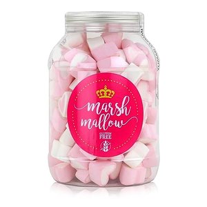 Marshmellow Herzen, 200 Stück, 650g Glas
