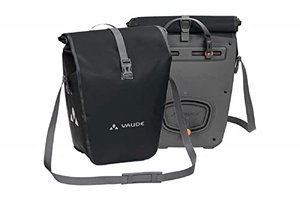 VAUDE Fahrradtaschen für Gepäckträger Aqua Back 2x24L in schwarz 2 x Hinterradtaschen wasserdicht, F