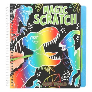 Depesche Dino World - Magic Scratch Book