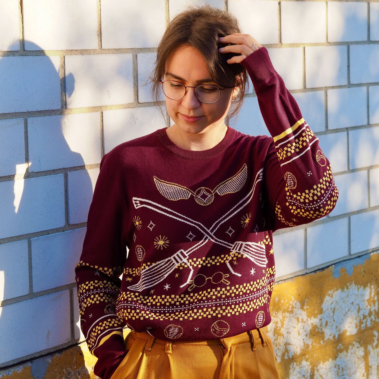 Harry Potter - Quidditch Strickpullover