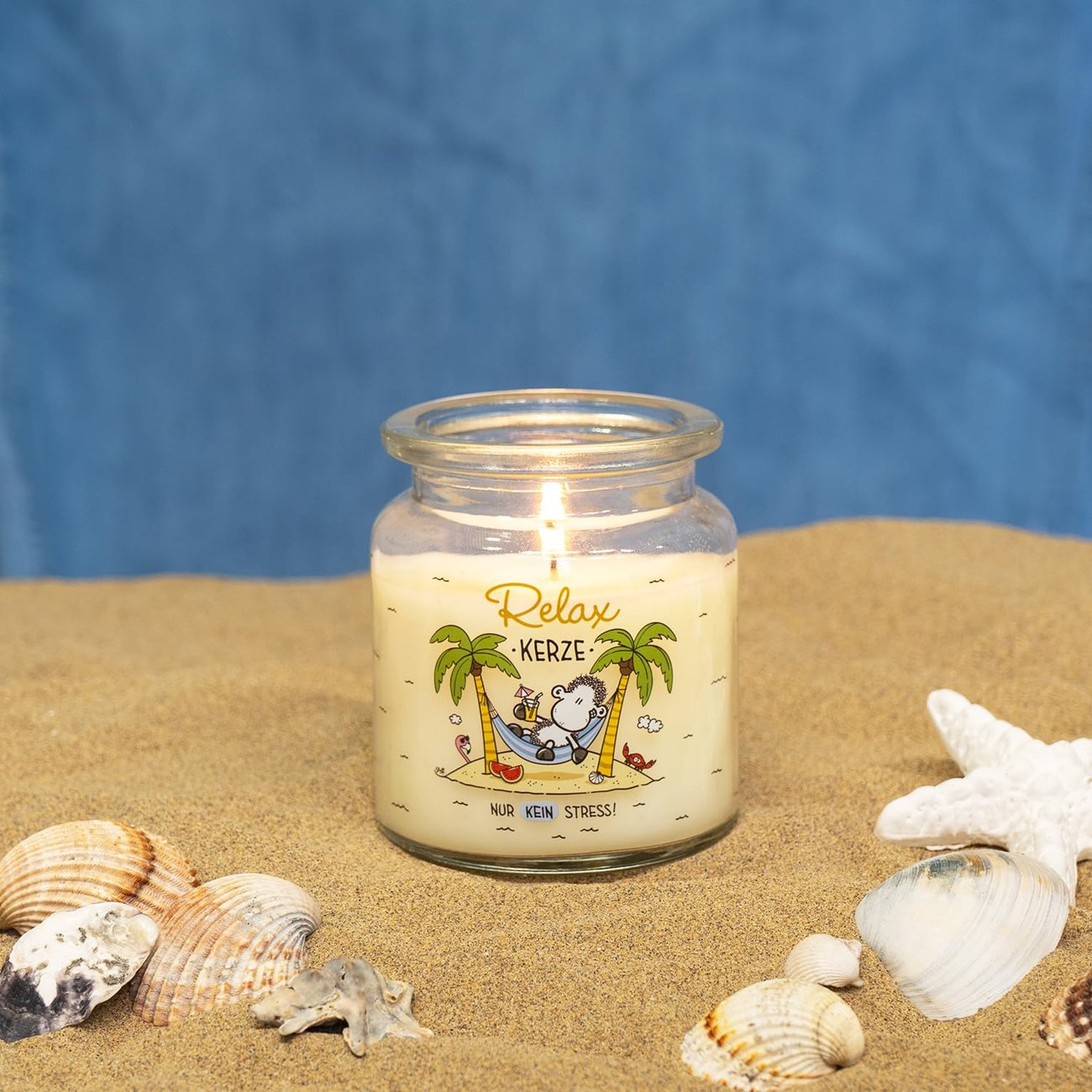 Sheepworld Vanille-Duftkerze „Relax"