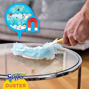 Swiffer Staubmagnet (Handgriff + 15 Tücher)