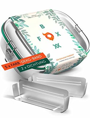 FOXBOXX Brotdose Edelstahl Premium