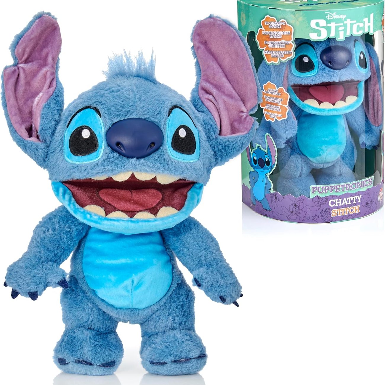WOW STUFF! Disney Chatty Stitch Deluxe