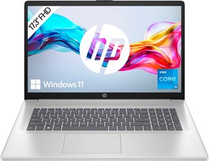 HP 17-CN3264NG Notebook mit Windows 11 und 17,3-Zoll-Display