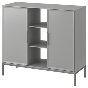 TULLSTORP Schrank / grau 99x35x89 cm